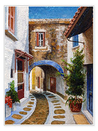 Plakat  Lefkimi, Corfu, 2006 - Trevor Neal