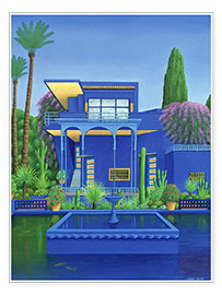 Plakat  Majorelle Gardens, Marrakech - Larry Smart