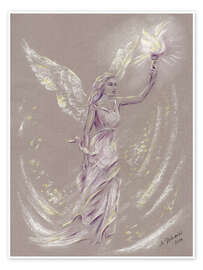 Plakat  Håbets engel - Marita Zacharias
