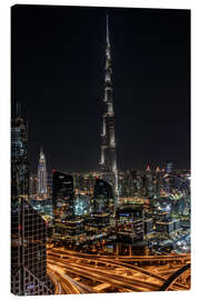 Lærredsbillede  Dubai Skyline - United Arab Emirates - Achim Thomae