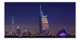 Plakat  Dubai Cityscape, United Arab Emirates - Achim Thomae