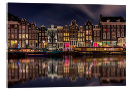 Akrylbillede  Canal, Rotterdam - Michael van der Burg
