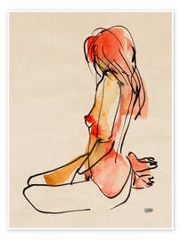 Plakat  Nude - Pieter Hogenbirk