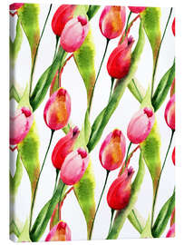 Lærredsbillede  Tulips flowers