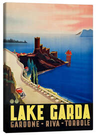 Lærredsbillede  Lake Garda - Anonym