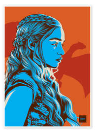 Plakat  Daenerys Targaryen - Dhionata M. Schneider