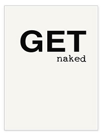 Plakat Get Naked
