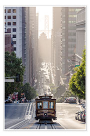 Plakat  Sporvogn i San Francisco - Matteo Colombo