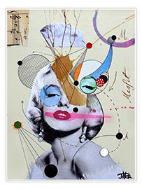 Plakat  Marilyn for the abstract thinker - Loui Jover