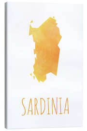 Lærredsbillede  Sardinia - Stephanie Wittenburg