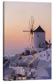 Lærredsbillede  Santorini sunset - Thomas Klinder