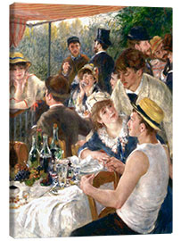 Lærredsbillede  Sejlernes frokost (detalje) - Pierre-Auguste Renoir