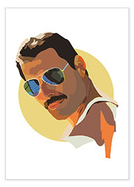 Plakat  Freddie Mercury - Anna McKay