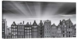 Lærredsbillede  Amsterdam classic buildings