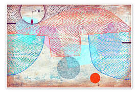 Plakat  Sunset - Paul Klee