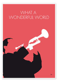 Plakat  What a wonderful world - Louis Armstrong - chungkong