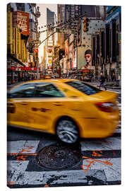 Lærredsbillede  Yellow Cab New York - Sören Bartosch