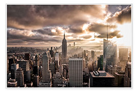 Plakat Sunset New York