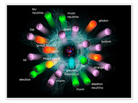 Plakat  Subatomic Partikler - Carol &amp; Mike Werner