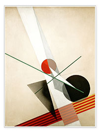 Plakat  Composition A XXI - László Moholy-Nagy