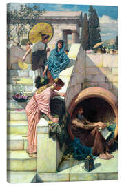 Lærredsbillede  Diogenes - John William Waterhouse