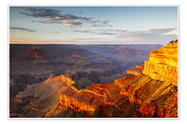 Plakat  Sunset on Grand Canyon South Rim, USA - Matteo Colombo