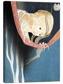 Lærredsbillede  The Ghost of Kohada Koheiji - Katsushika Hokusai
