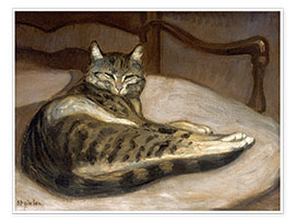 Plakat  The cat - Théophile-Alexandre Steinlen