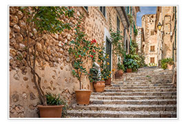 Plakat  Fornalutx - Most beautiful village in Majorca - Christian Müringer