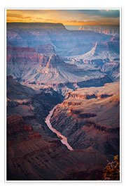 Plakat  Amazing Sunrise of the Grand Canyon