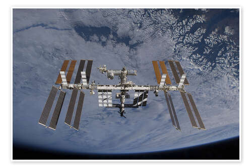 Plakat International Space Station