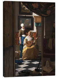 Lærredsbillede  Kærestebrevet - Jan Vermeer