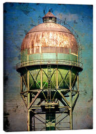 Lærredsbillede  water tower - Dieter Ziegenfeuter