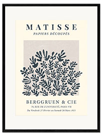 Kunsttryk i ramme  Henri Matisse Berggruen &amp; CIE III - TAlex